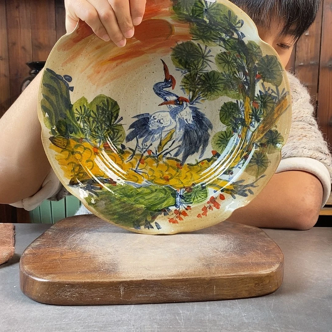 瓷片手工制作的 瑕209