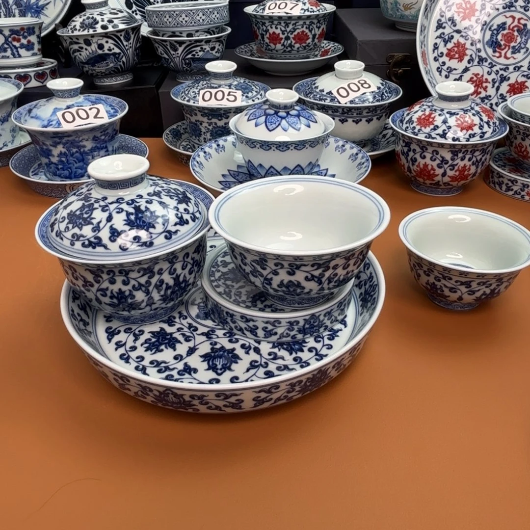 爱****景德镇陶瓷四件套