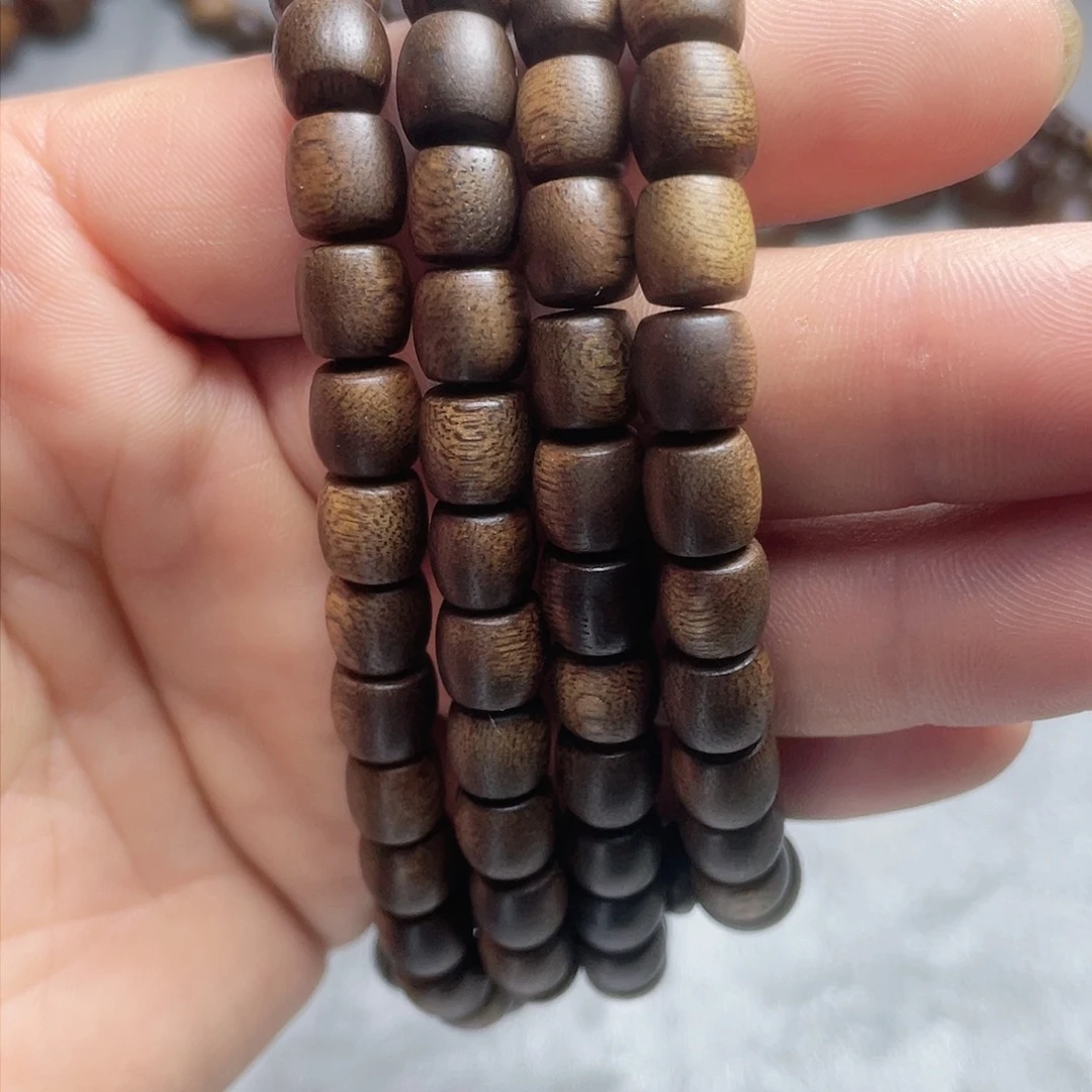 沉香手串芽庄白棋