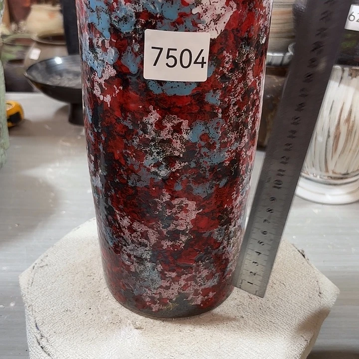 摆件高28，口12，瑕疵处理，无孔，7504