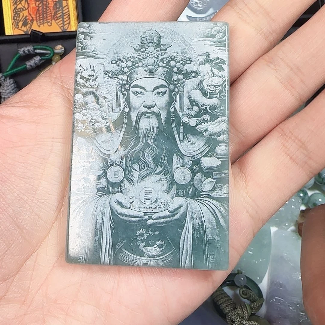 定制翡翠未镶嵌财爷