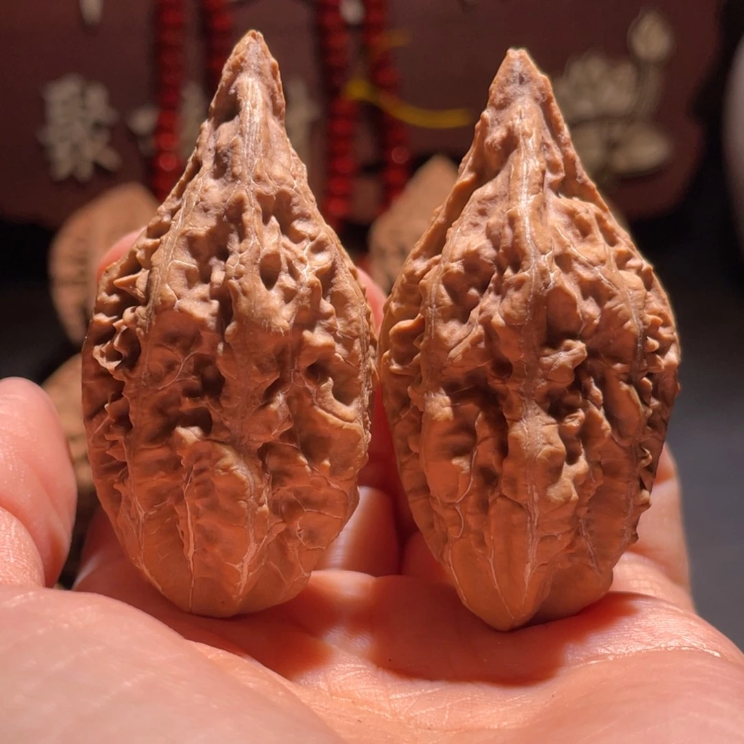 文玩核桃吊坠鳞甲凤头6