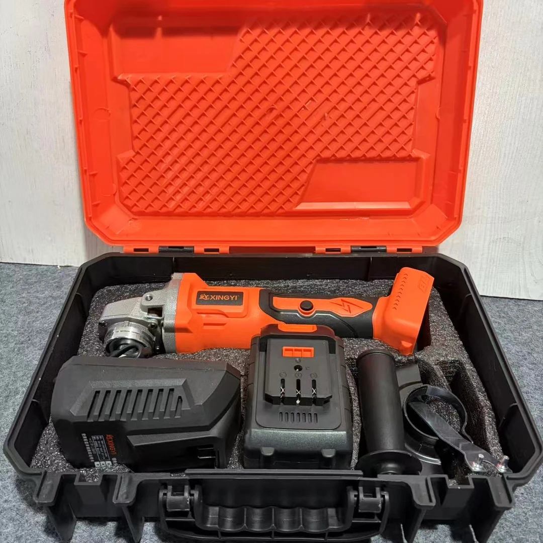 星奕 15节大电池纯铜无刷工业级角磨机 一电一充