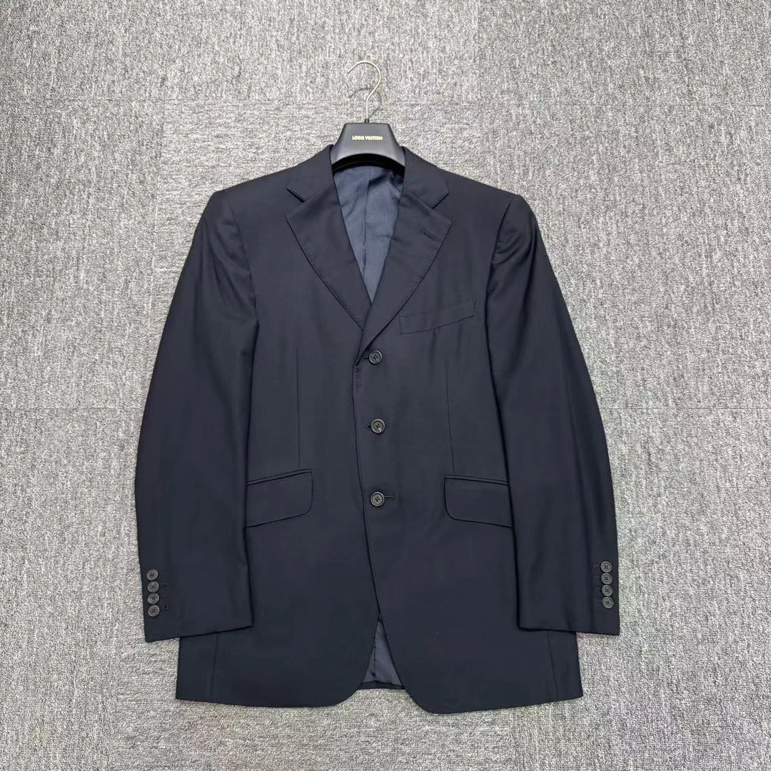 99新 Dunhill/登喜路 羊毛西装外套/48/编码14361
