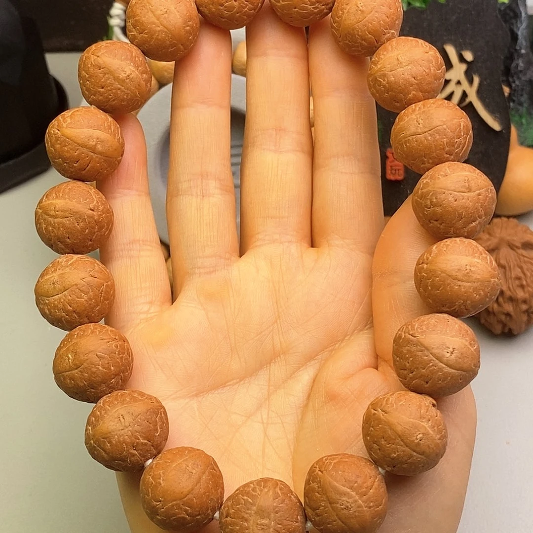 吊坠凤眼菩提19手持老树红油皮