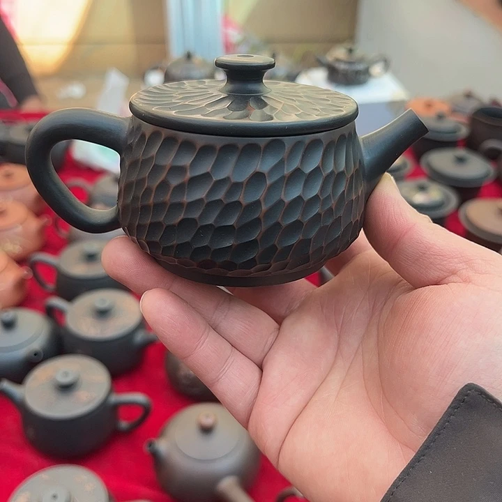 ****️建水紫陶刀挖壶全品特价