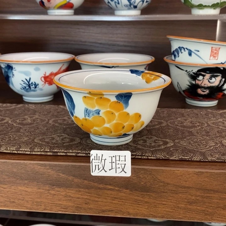 釉下老陶泥手工绘制