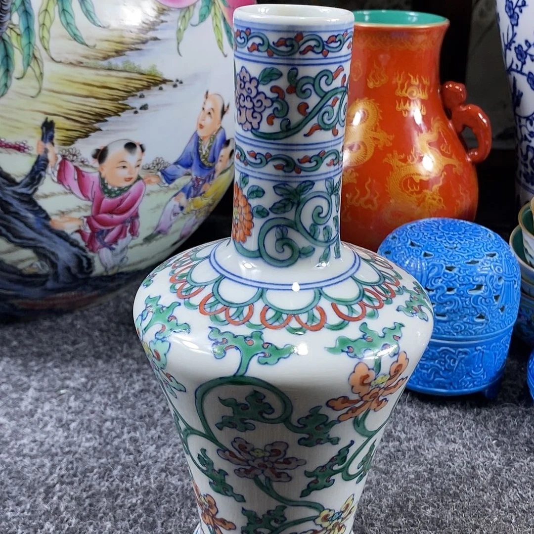 手工手绘陶瓷摆件工艺品