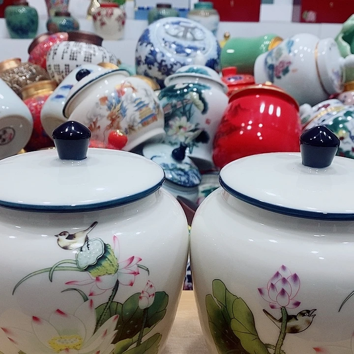 摆件茶叶罐储存罐密封罐