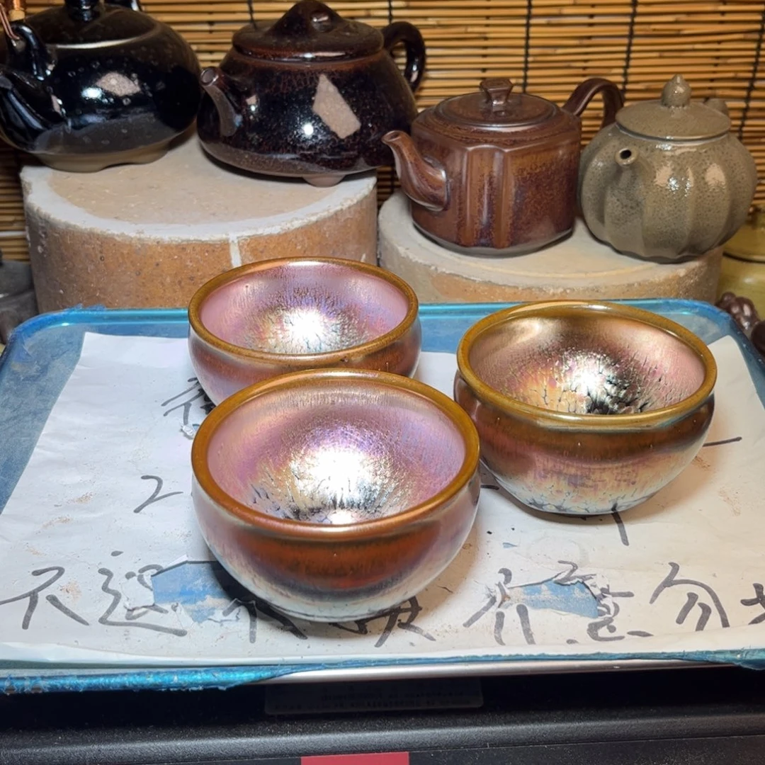 茶盏建窑建盏 微瑕作品