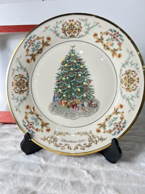 27cm美国圣诞大盘赏盘 全新原盒
