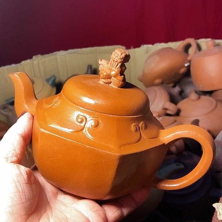 全手工制作宜兴紫砂茶壶