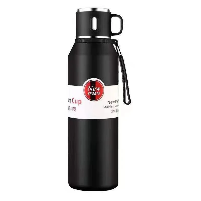 尔多君事  316不锈钢保温杯大容量便携茶水分离泡茶水壶