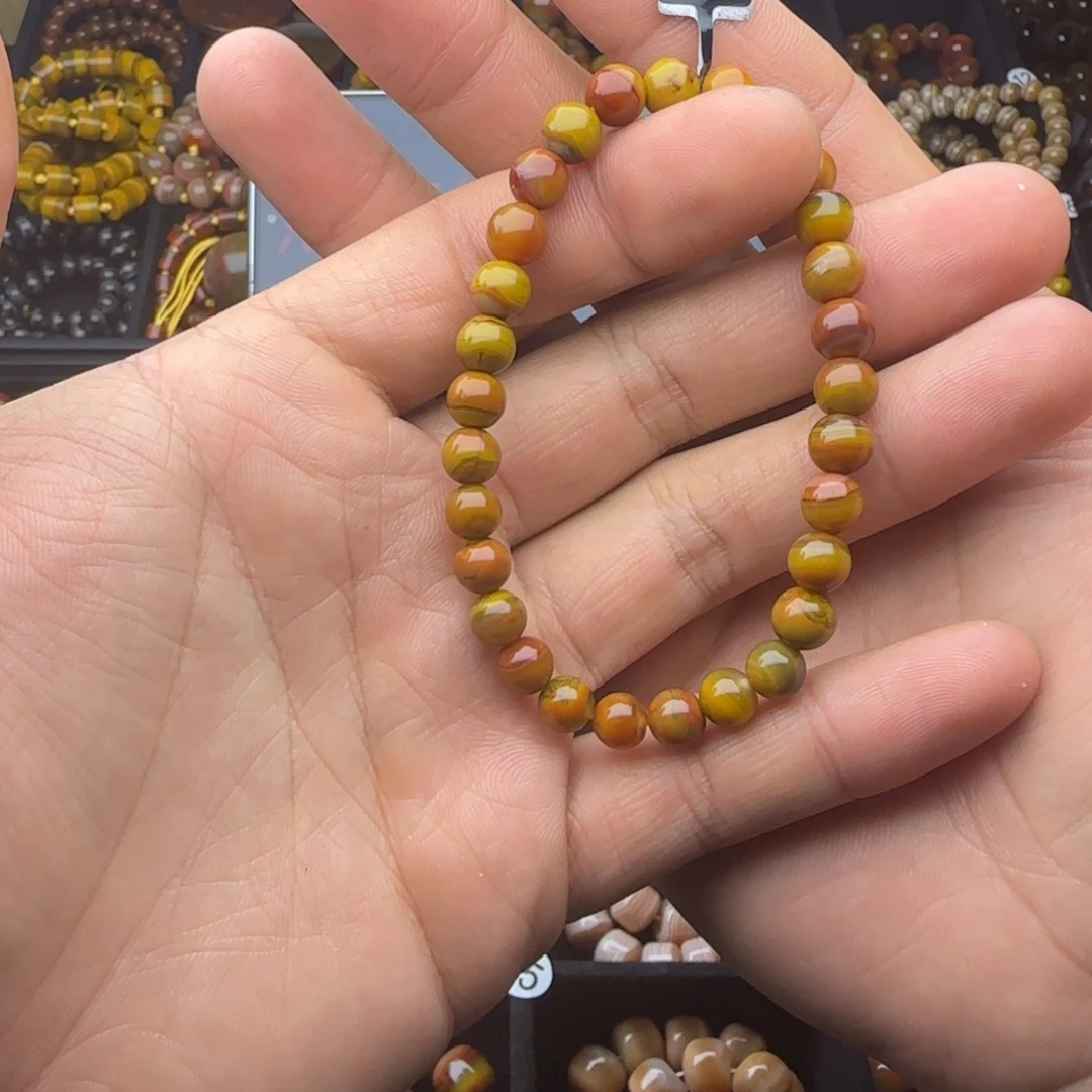 玛瑙/玉髓未镶嵌手链