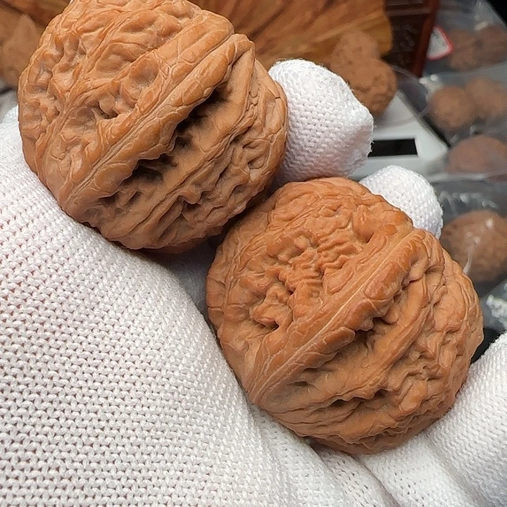 吊坠文玩核桃全品骨王御尊37➕