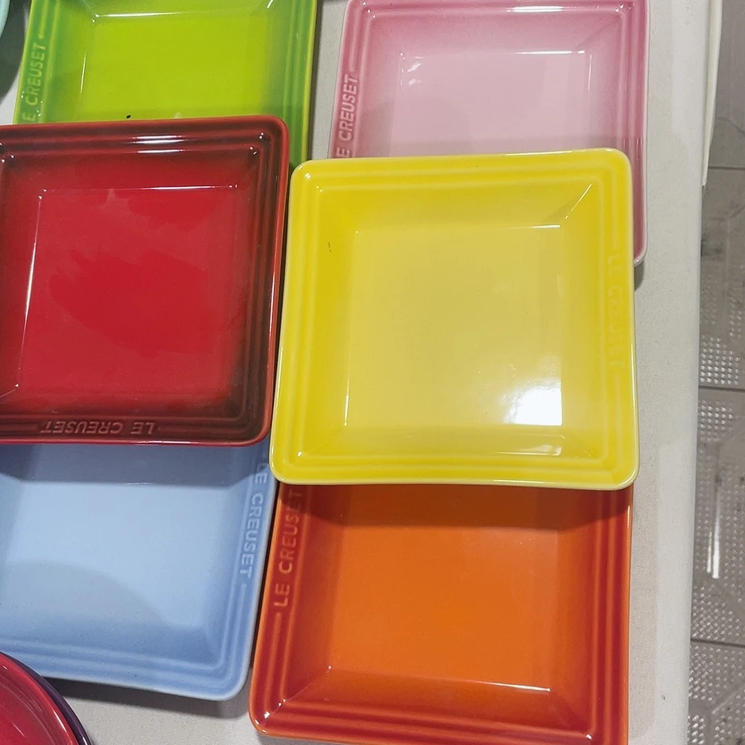 瓷片微瑕陶瓷餐具2个装精品