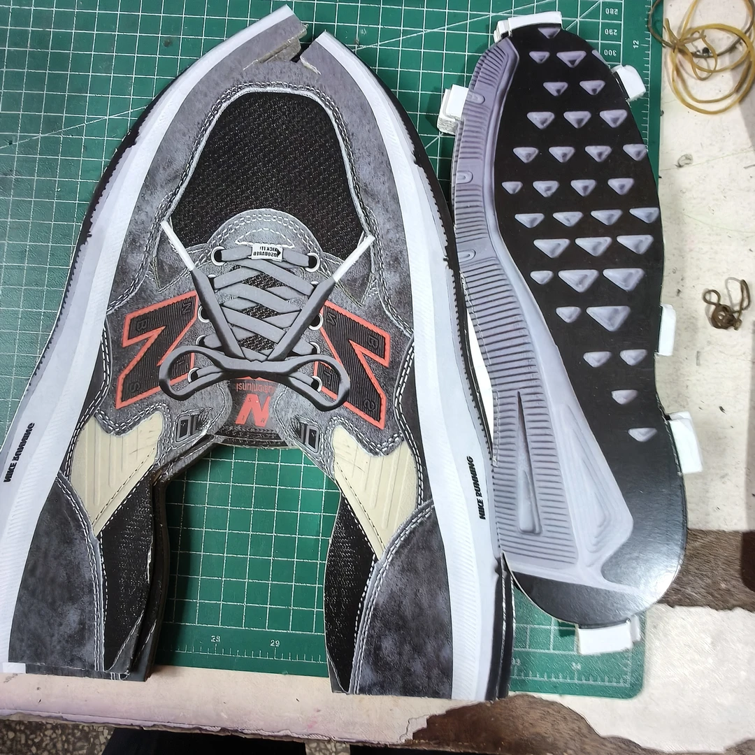 纸质    半成品鞋样男款女款 可混搭  发 25双