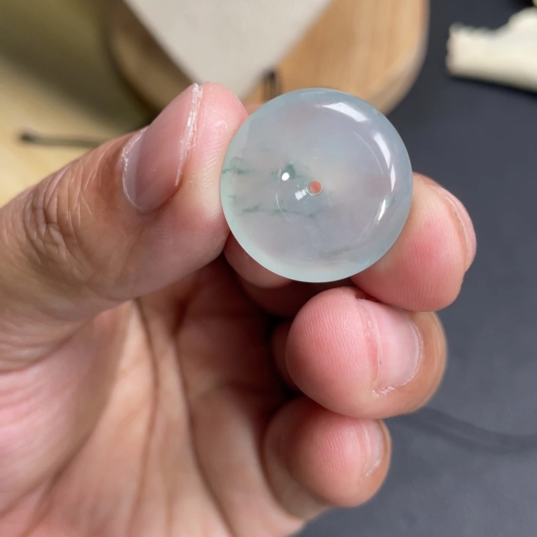 翡翠未镶嵌颈饰22.5+5.9