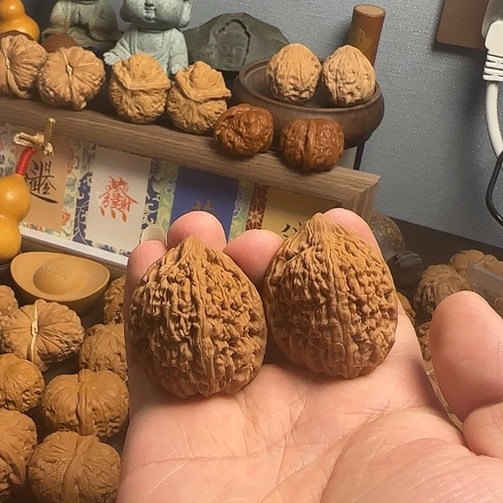 文玩核桃吊坠福利蒜头全品差一尺35