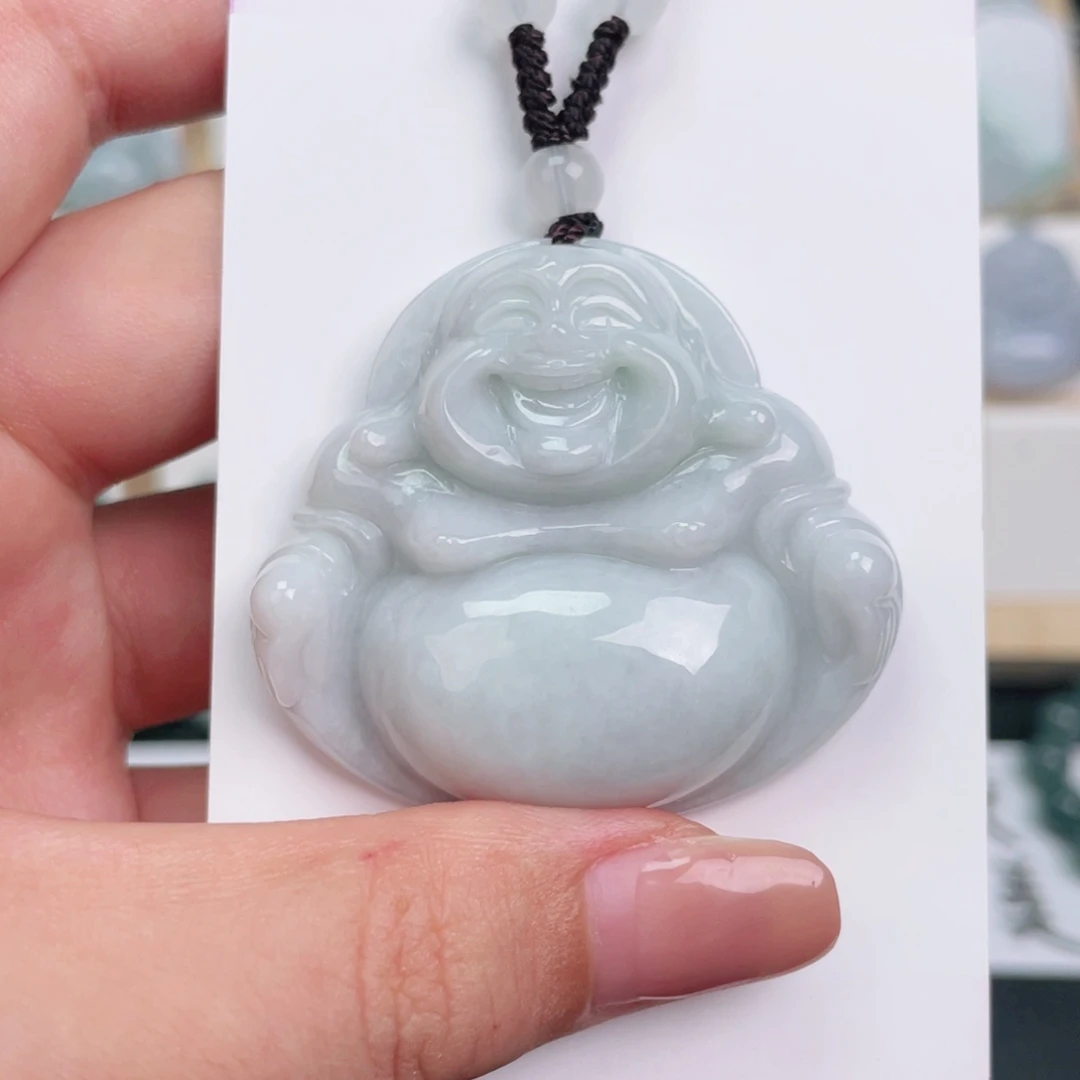 颈饰未镶嵌翡翠佛公