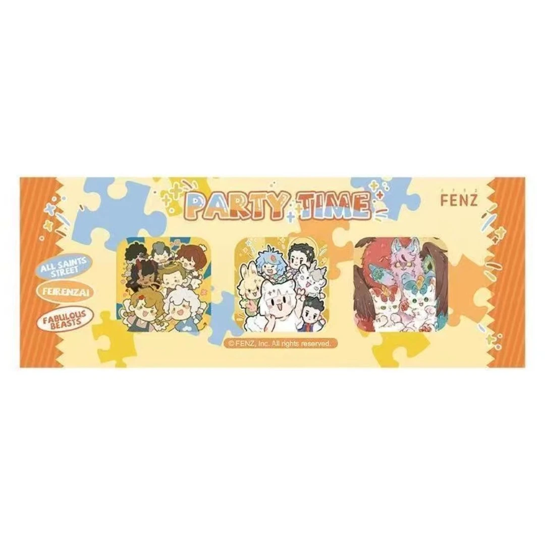 非分子谷子派对时光系列马口铁徽章