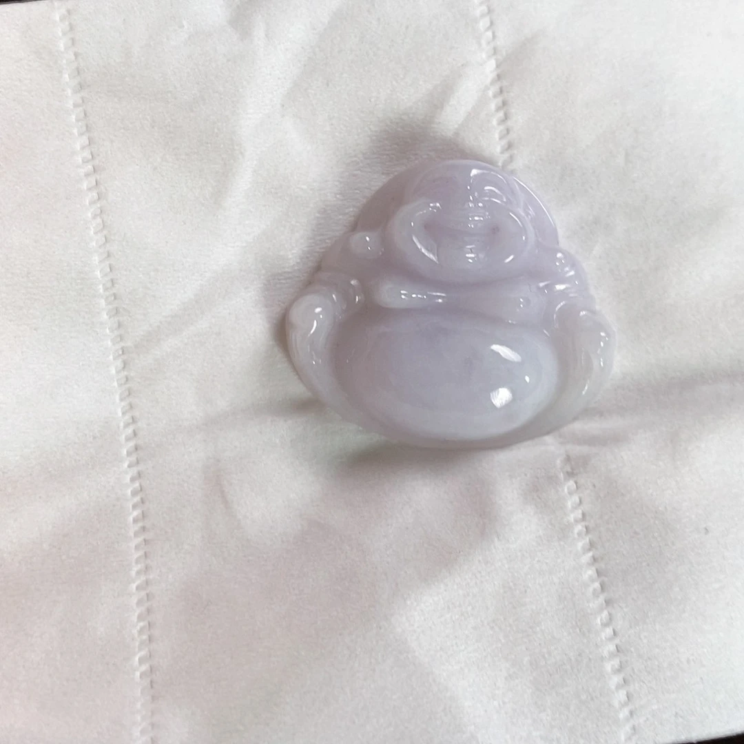 翡翠未镶嵌颈饰࿐****佛公