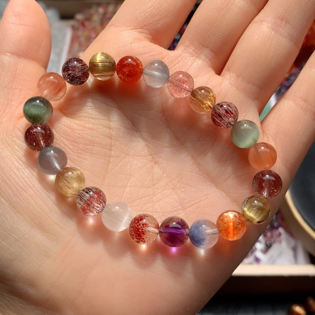 手链未镶嵌水晶多宝水晶8