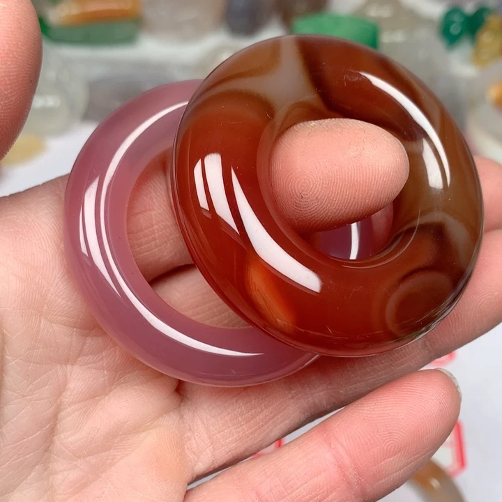 玛瑙/玉髓颈饰未镶嵌默****5
