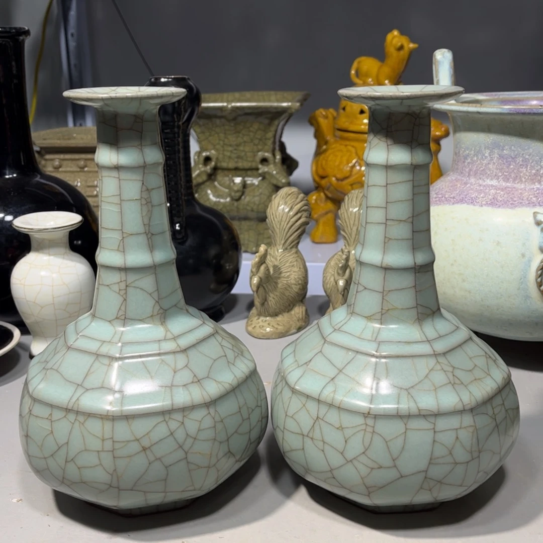 瓶官窑瓶子品相完美