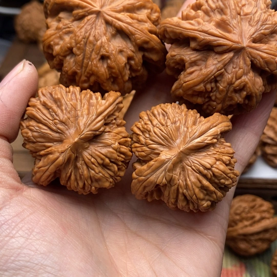 夏***秋文玩核桃把件122号楼粗筋全