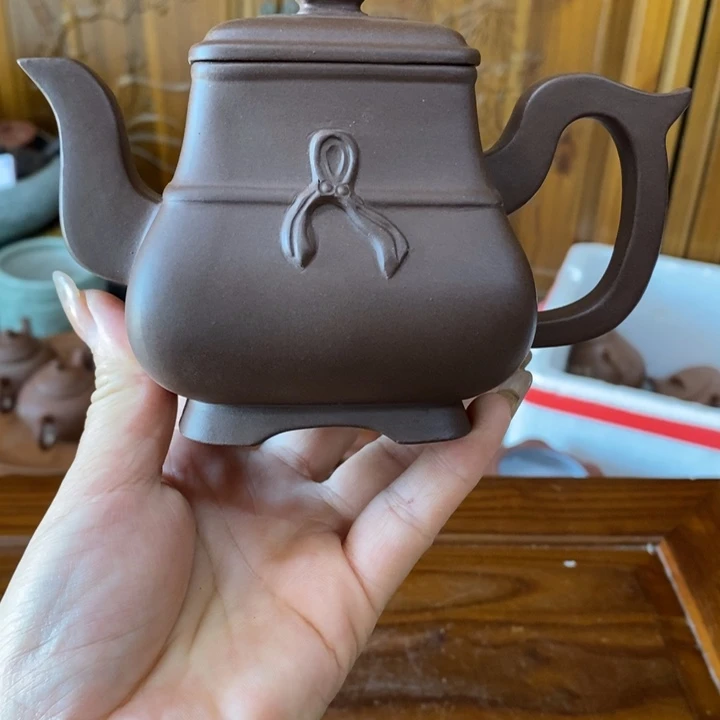 茶壶紫砂甲子泥 黑心土紫砂生产