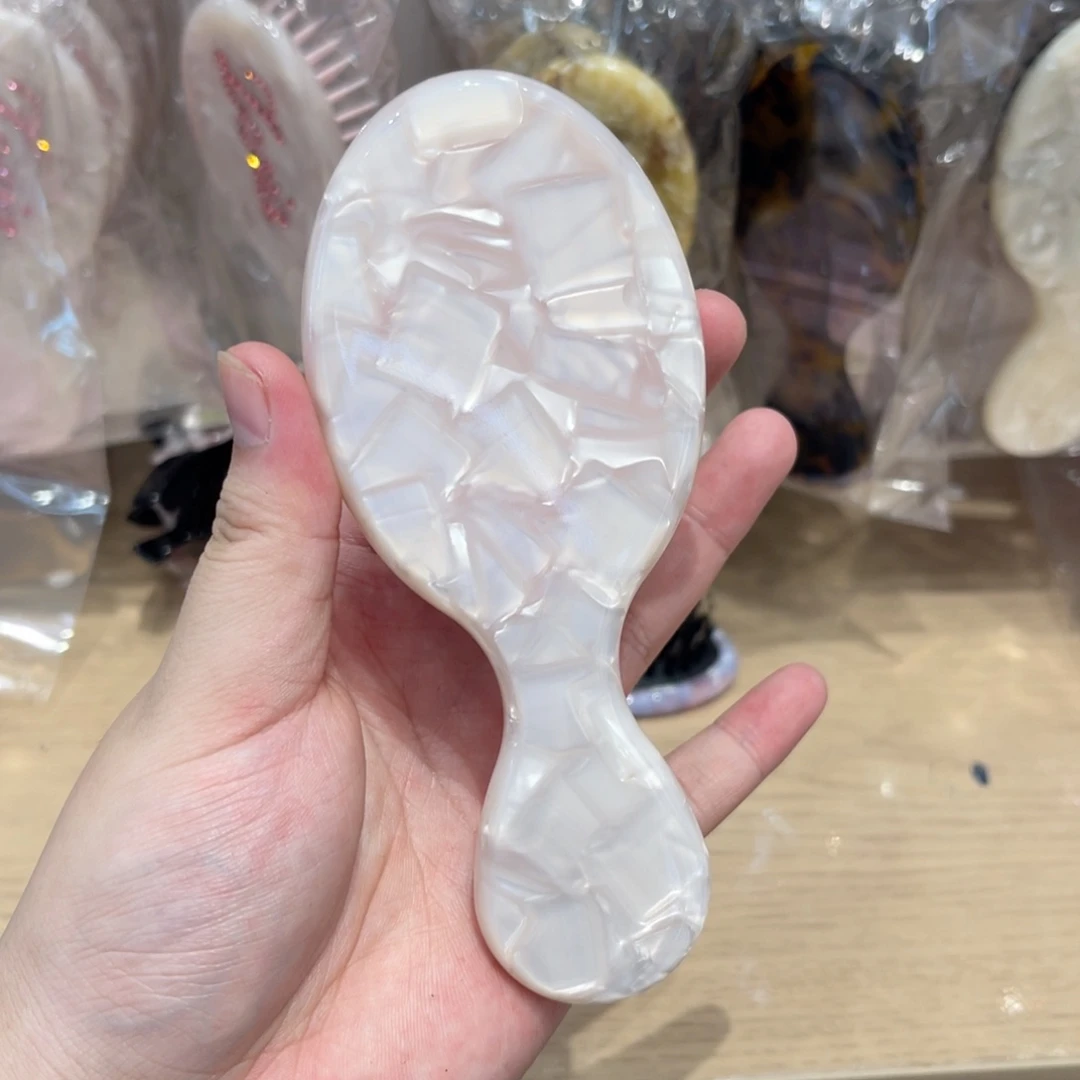 醋酸非金属白色气垫梳