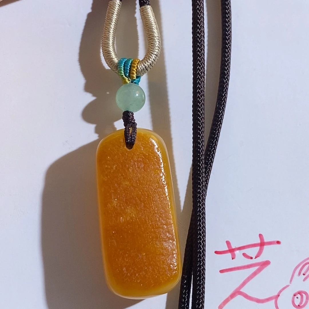 定制琥珀未镶嵌蜜蜡吊坠