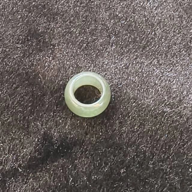 【阿钰推荐】LY49658-和田玉卡环-尺寸内6mm-6mm