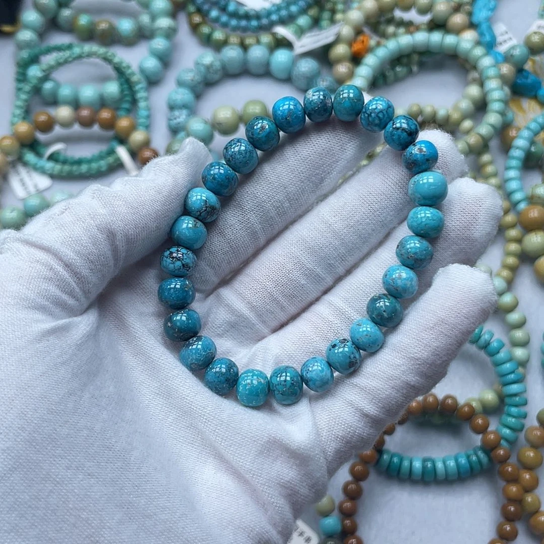 未镶嵌绿松石珠宝奇石8+