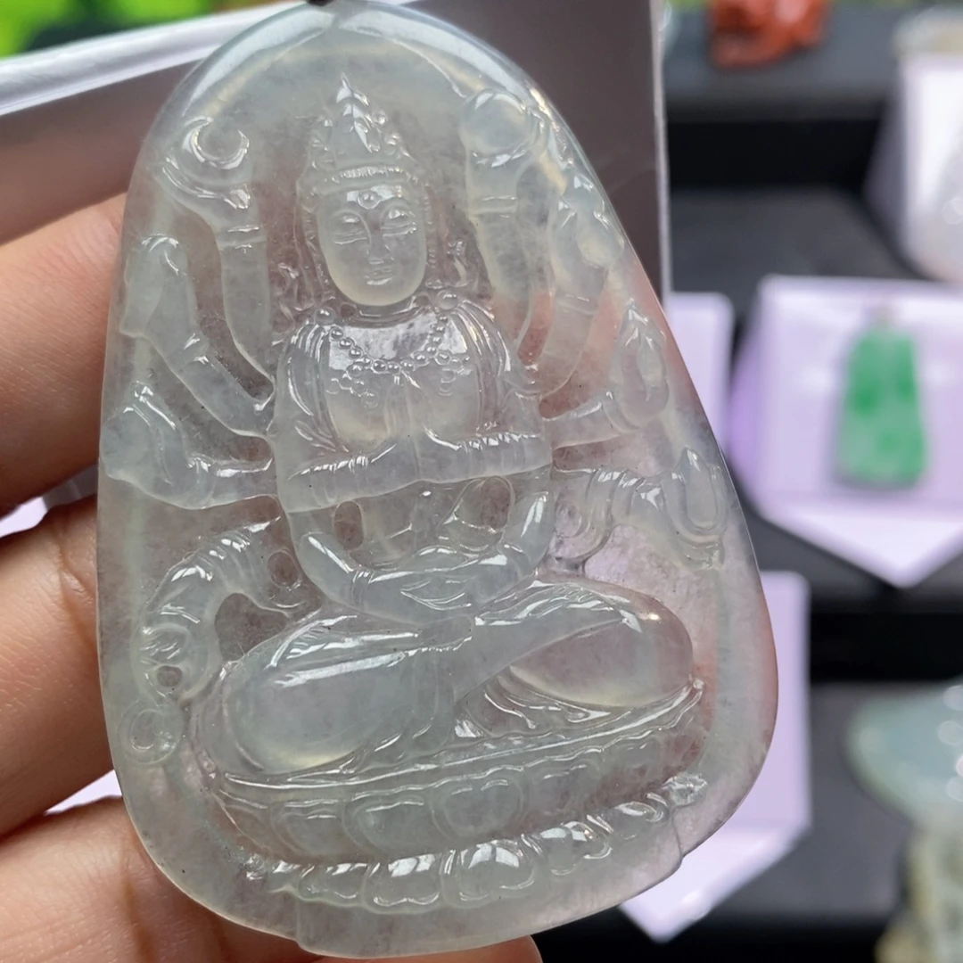 颈饰未镶嵌翡翠千手