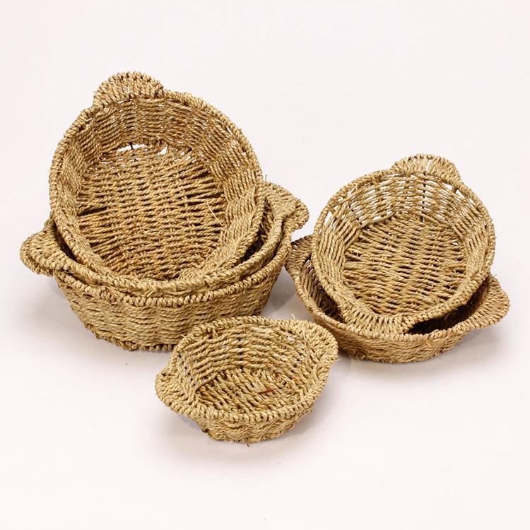 草编砂锅酒店仔筐煲仔饭垫草编托盘砂锅隔热商用石锅煲篮子垫砂锅