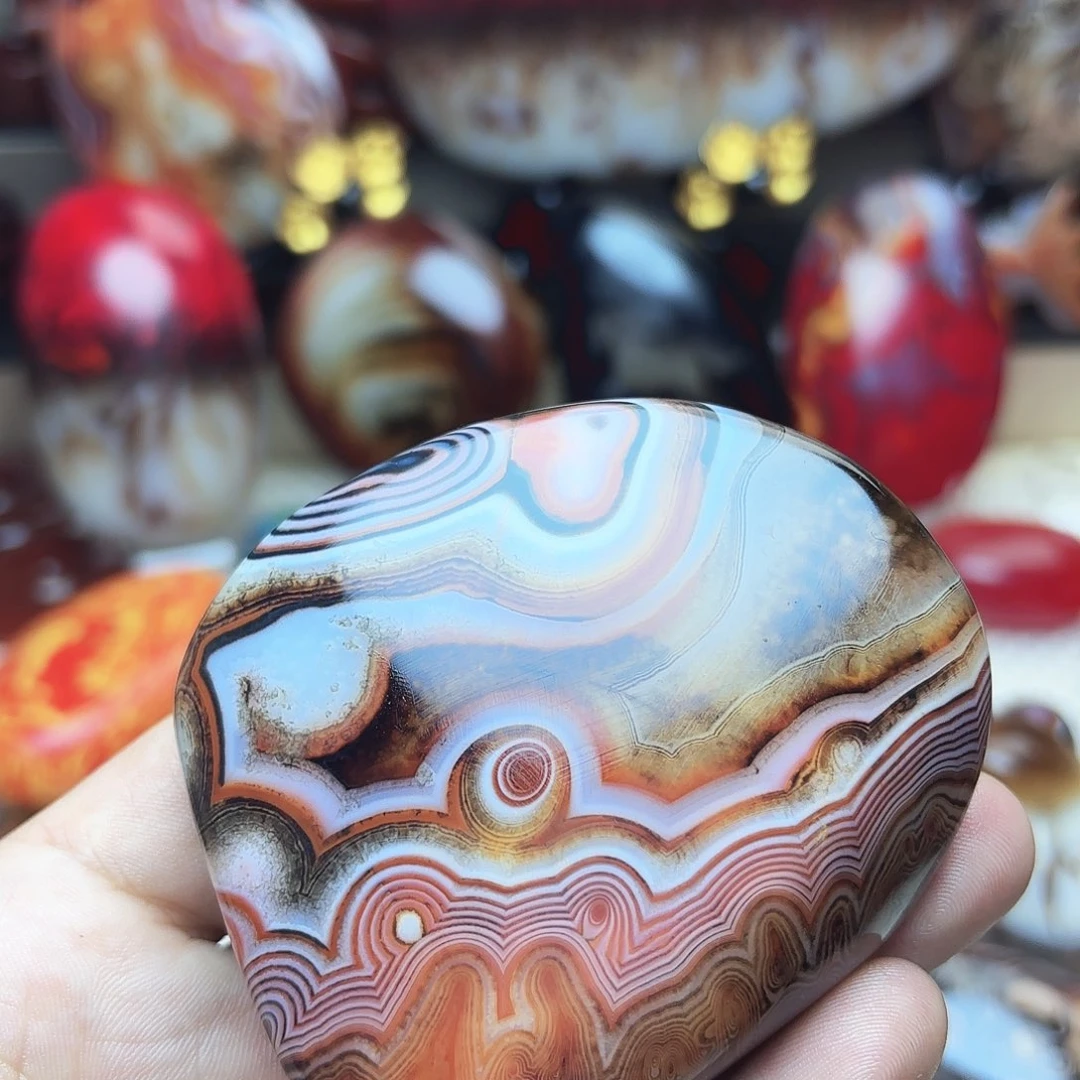 飝***玛瑙/玉髓未镶嵌珠宝半成品