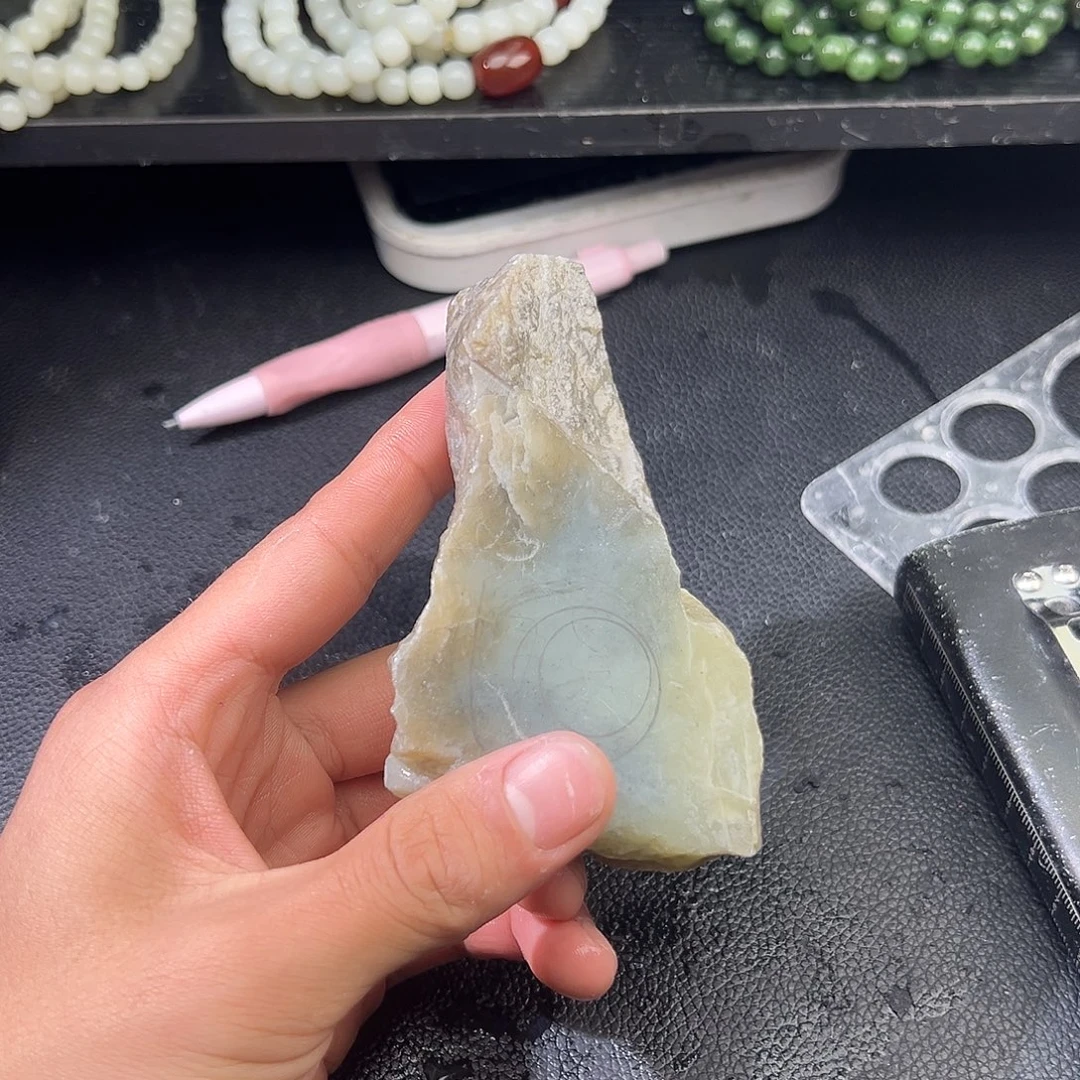 和田玉（糖玉）未镶嵌车挂