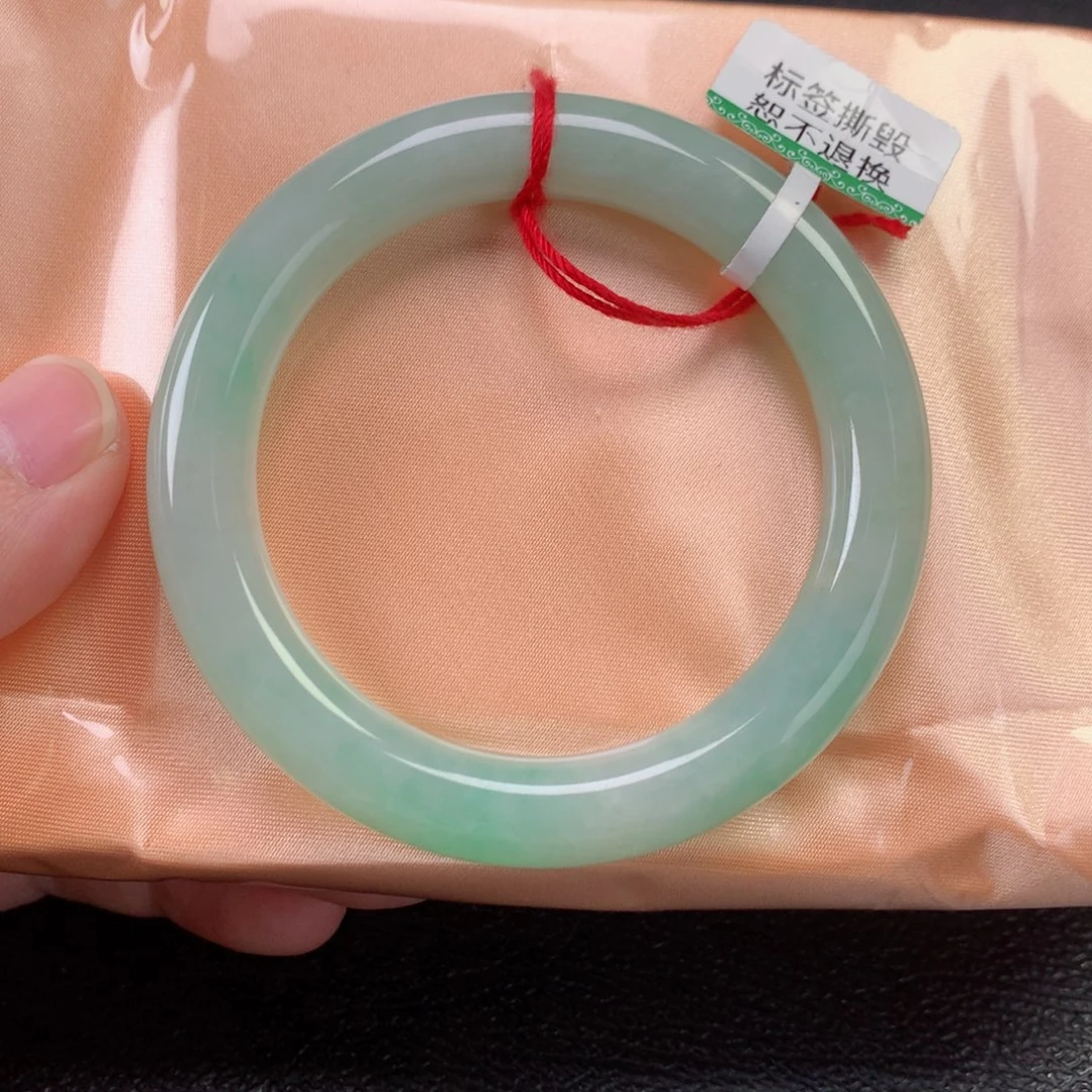 未镶嵌手镯翡翠缅甸天然翡翠手镯53