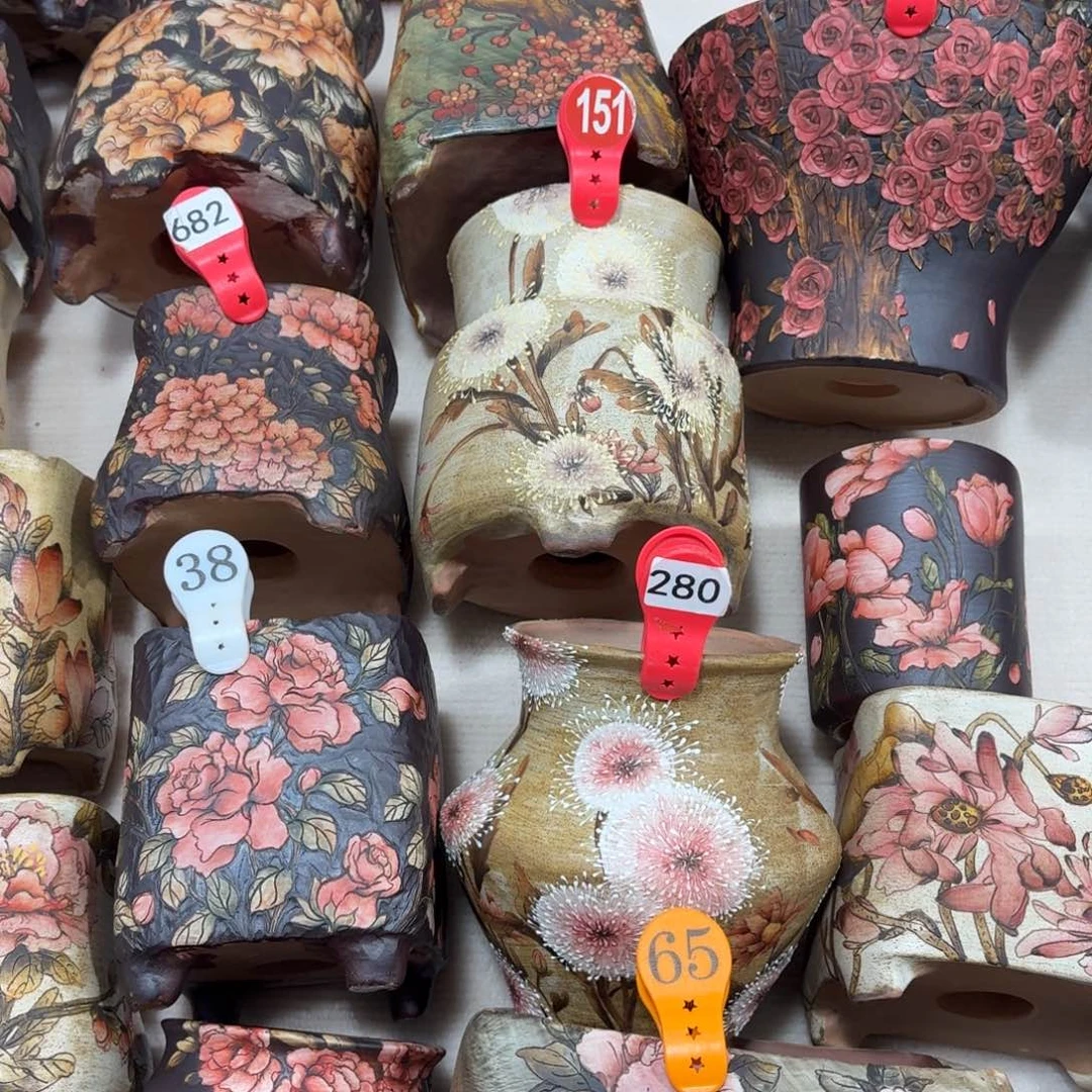 花盆紫砂陶瓷多肉花盆精品