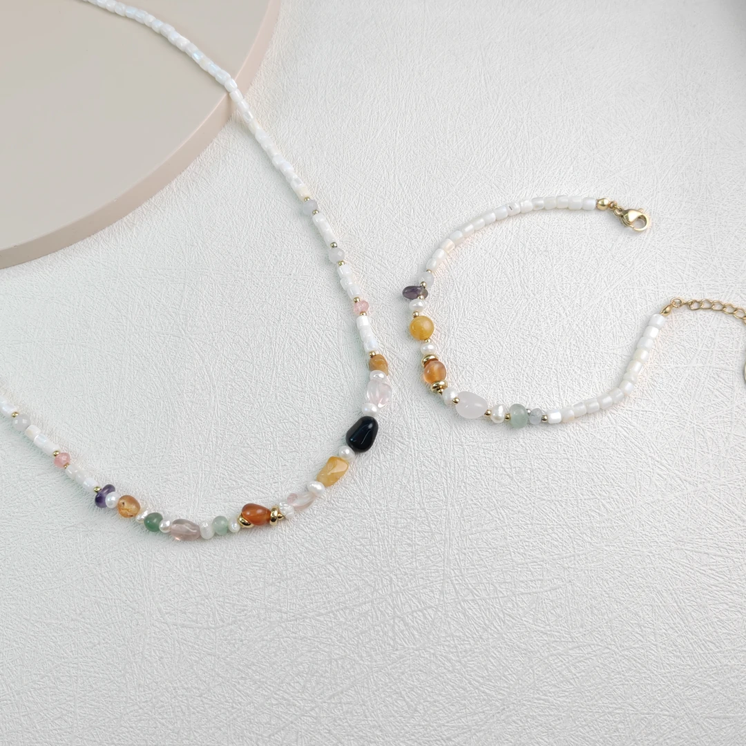 XUPING/旭平首饰 合金亚克力项链 春日焕新【潘生福利】 X000985120