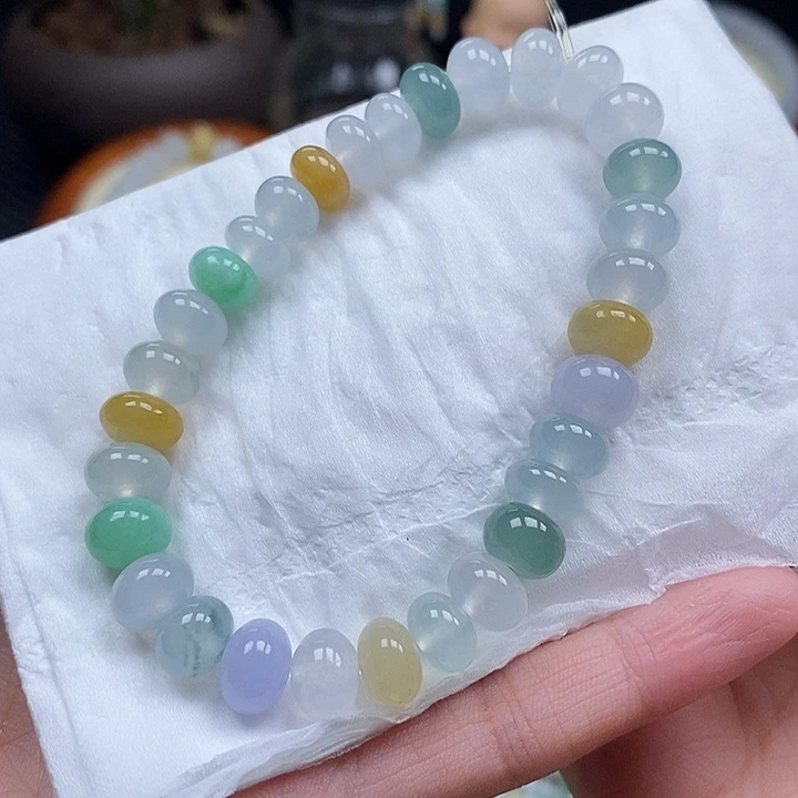 翡翠挂件未镶嵌琼*珠链