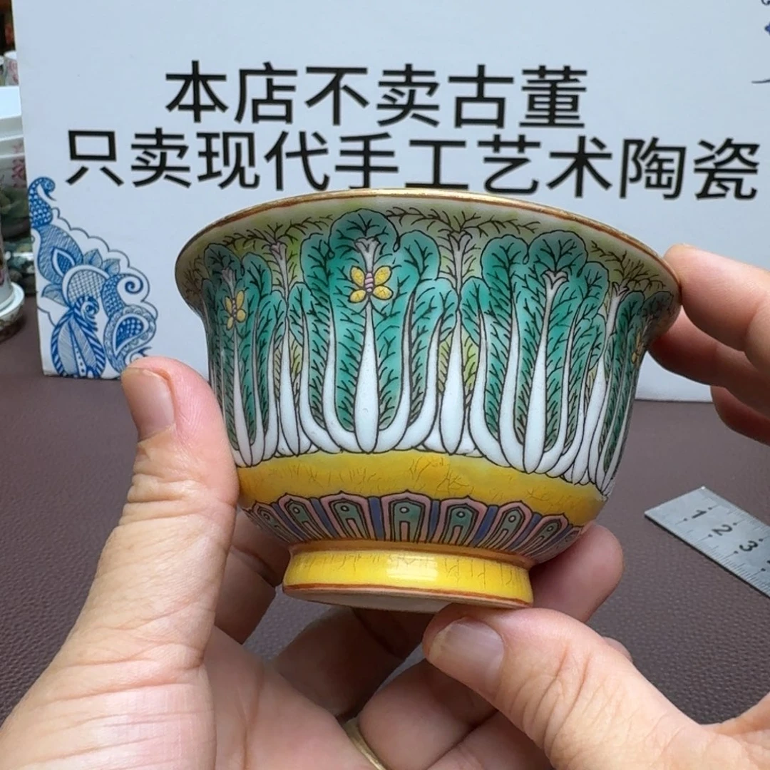 景德镇手工手绘展示