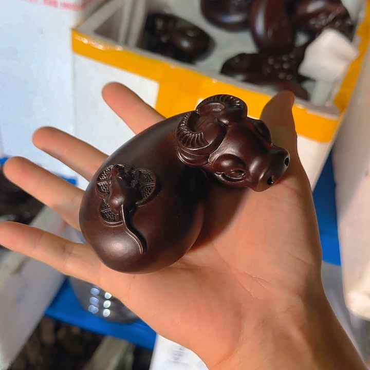 木黑檀木11鼠你有钱一个