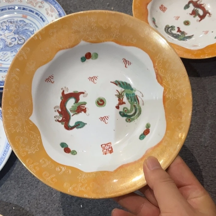 老***张景德镇陶瓷窝盘1个