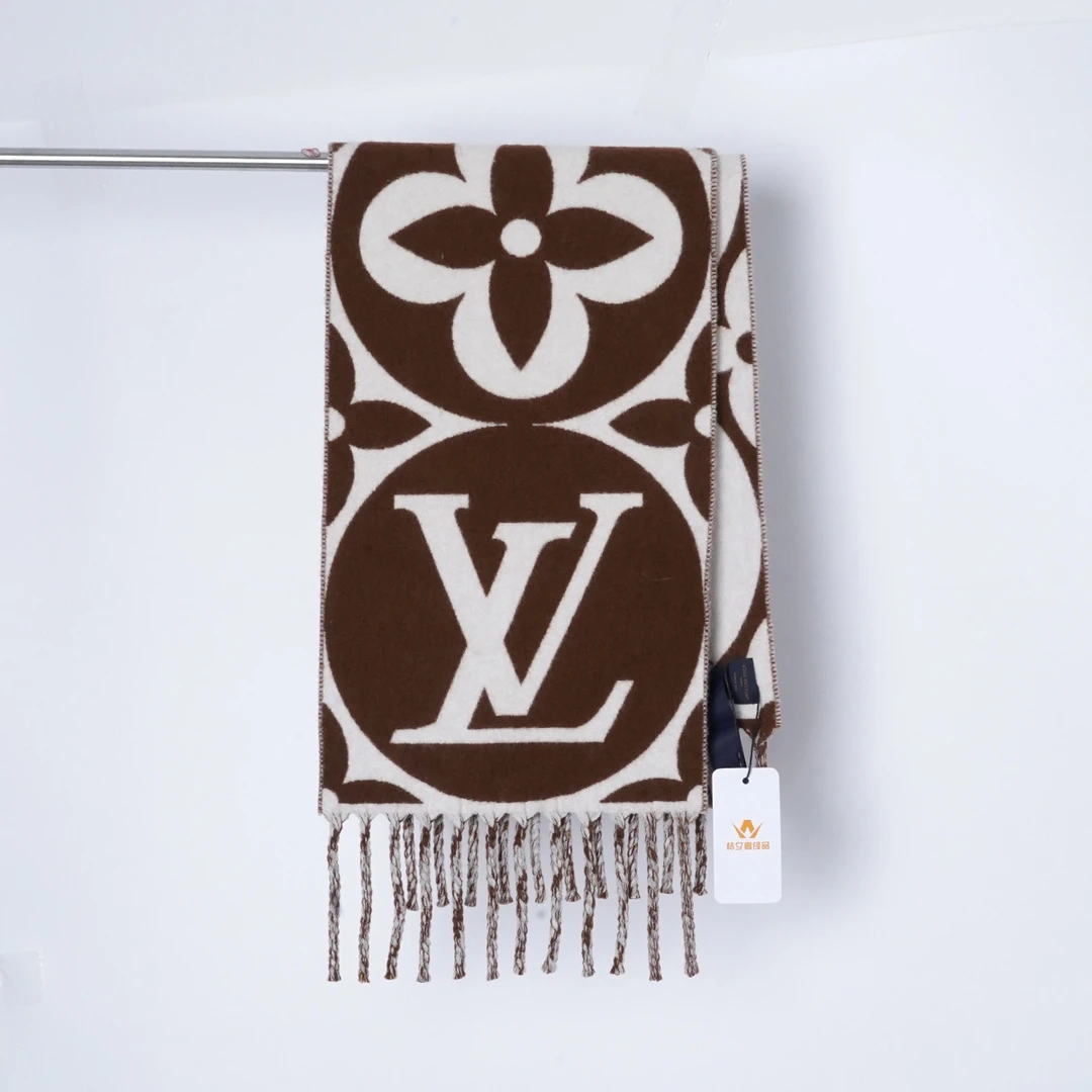 99新 LouisVuitton/路易威登 羊毛/SC1735/冬季围巾