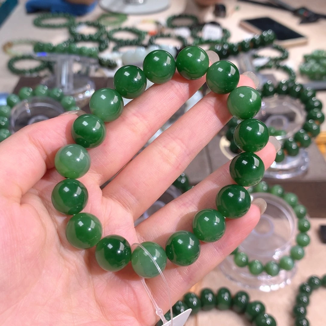 和田玉（碧玉）手串未镶嵌
