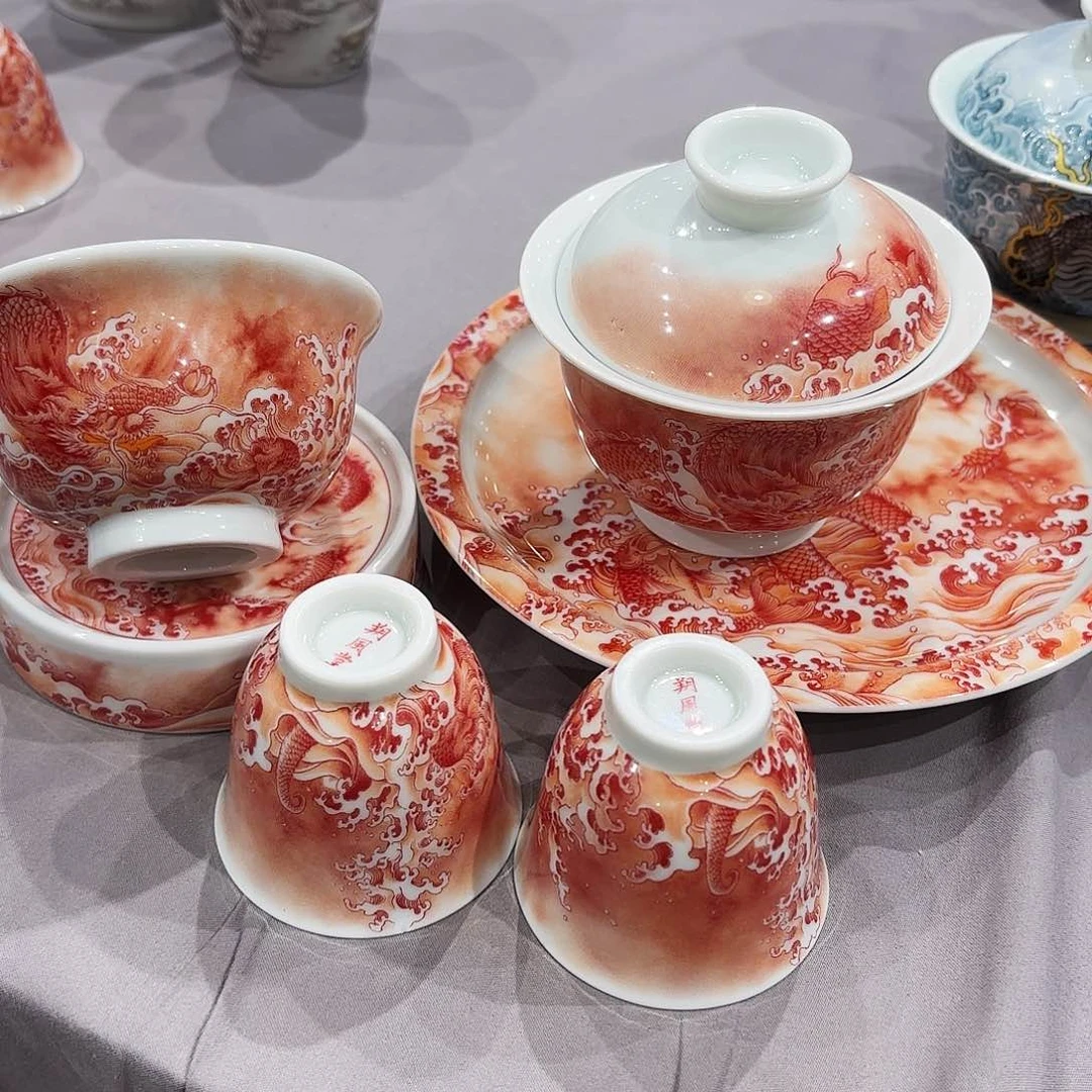 瓷片贾****纪景德镇瓷器艺术