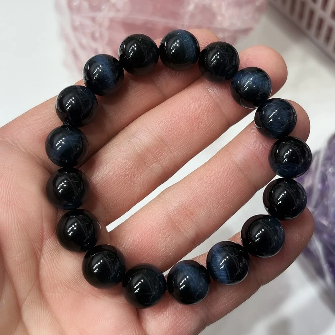 水晶手链未镶嵌蓝虎卡12